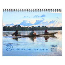 Calendario 2026 EWB-USA Wall Calendar 