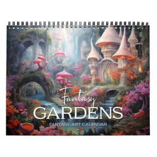 Calendario 2026 Fantasy Gardens 2