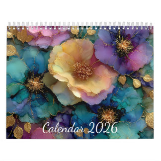 Calendario 2026 Flores