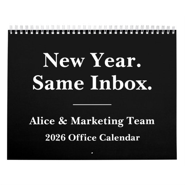 Calendario 2026 Funny Office – Inbox Humor (Tapa)