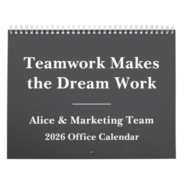 Calendario 2026 Funny Office Team Life Humor (Tapa)