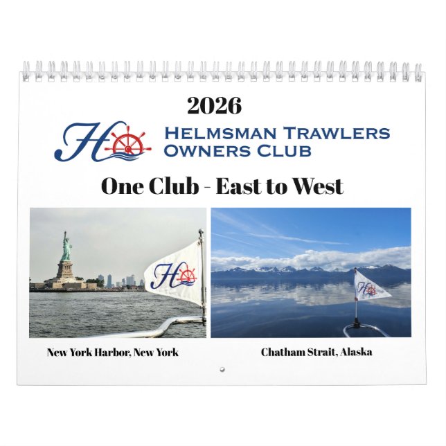 Calendario 2026 Helmsman Trawlers Owners Club Calendar (Tapa)