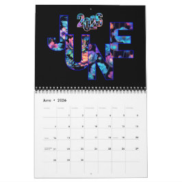 Calendario 2026 Iniciar el año BRIGHT con este resplandor elé