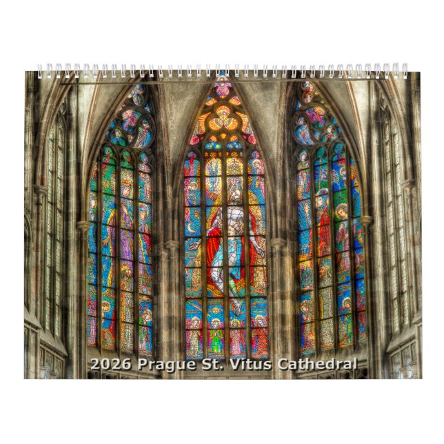 Calendario 2026 Interior de la Catedral de San Vit (Tapa)
