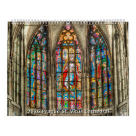 Calendario 2026 Interior of St.Vitus Cathedral Calendar
