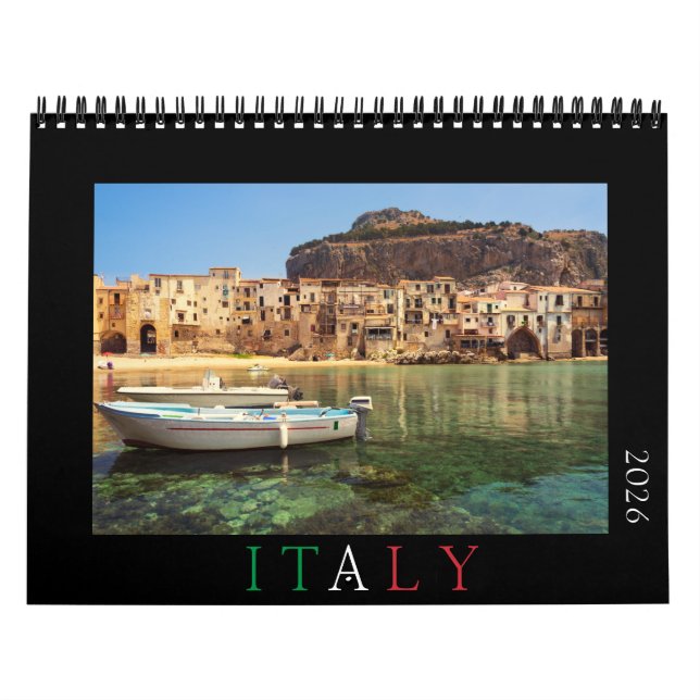 Calendario 2026 Italy landscape photography (Tapa)