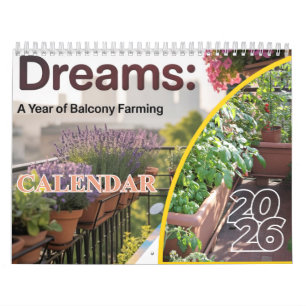 Calendario 2026 Jardines urbanos y agricultura de 