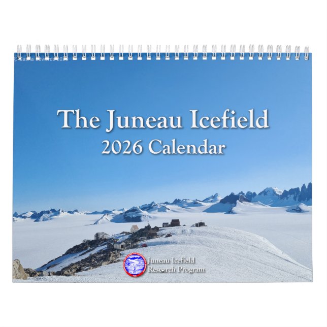 Calendario 2026 Juneau Icefield Research Program Calendar (Tapa)