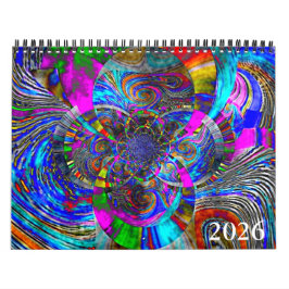 Calendario 2026 "Just Give Me Color" (Dos páginas)