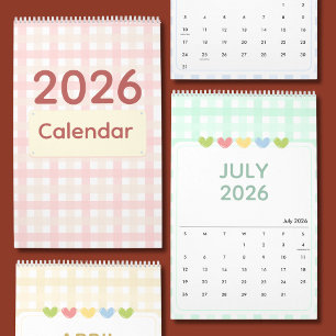 Calendario 2026 Lindo y Colorido