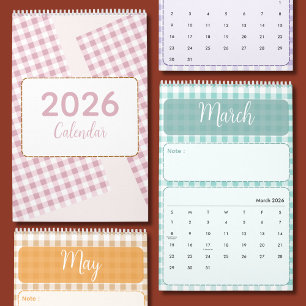 Calendario 2026 Lindo y Colorido