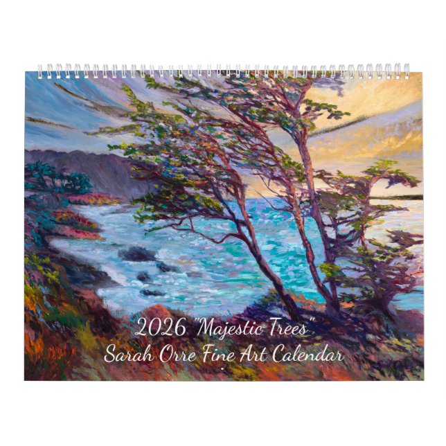 Calendario 2026 Majestic Trees Calendar (Tapa)