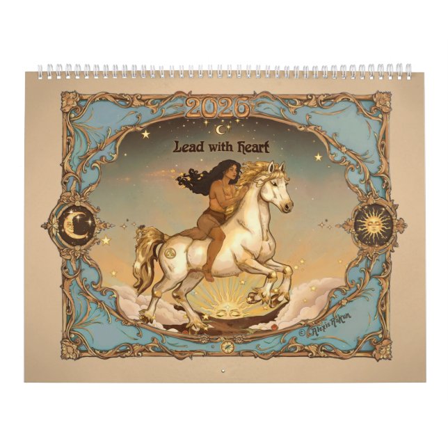 Calendario 2026 Manifest Calendar | “Beauty, Power & Vision”  (Tapa)