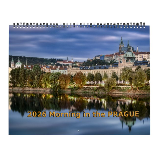 Calendario 2026 Morning in the Prague Calendar (Tapa)