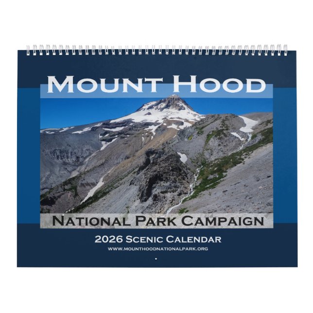 Calendario 2026 Mount Hood National Park Campaign Calendar (Tapa)