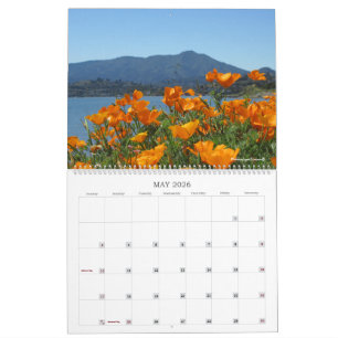 Calendario 2026 Mt Tamalpais California