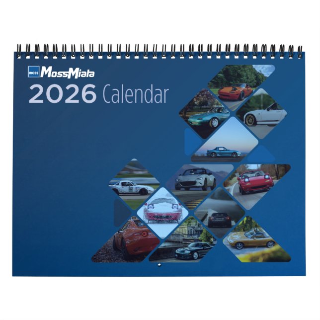 Calendario 2026 MX-5 Miata Calendar (Tapa)