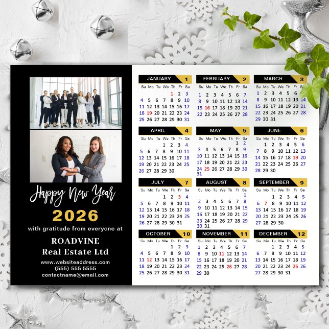 Calendario 2026 Negra Gold Business 2 Foto Magnéti (Subido por el creador)