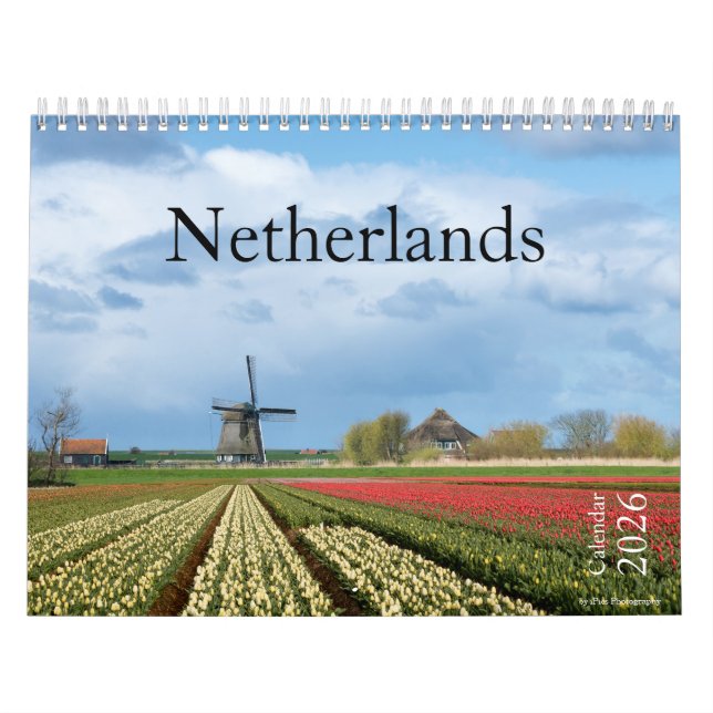 Calendario 2026 Netherlands landscape photography (Tapa)