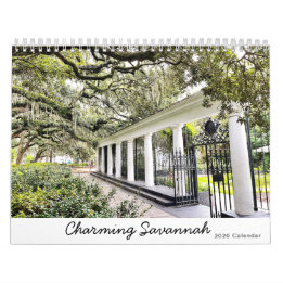 Calendario 2026 New Charming Savannah Calendar