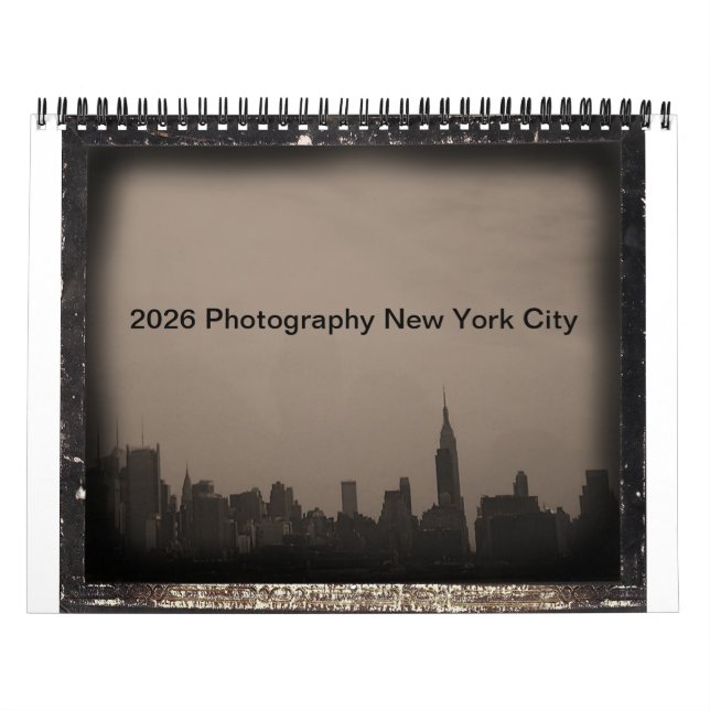Calendario 2026 Nueva York (Tapa)