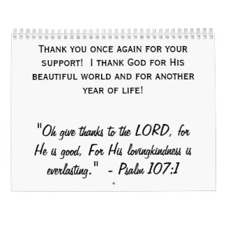 Calendario 2026 Original Art Calendar