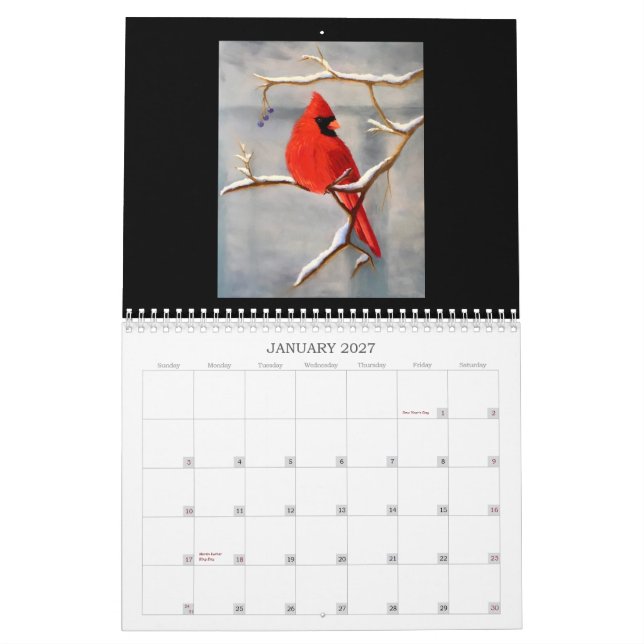 Calendario 2026 Pasteles 3.0 (Jan 2027)