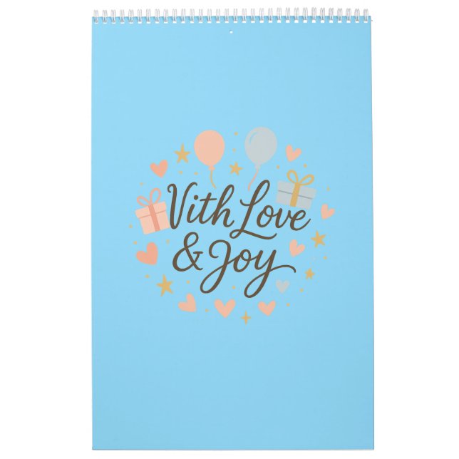 Calendario 2026 personalizado - Personalizado, ele (Tapa)