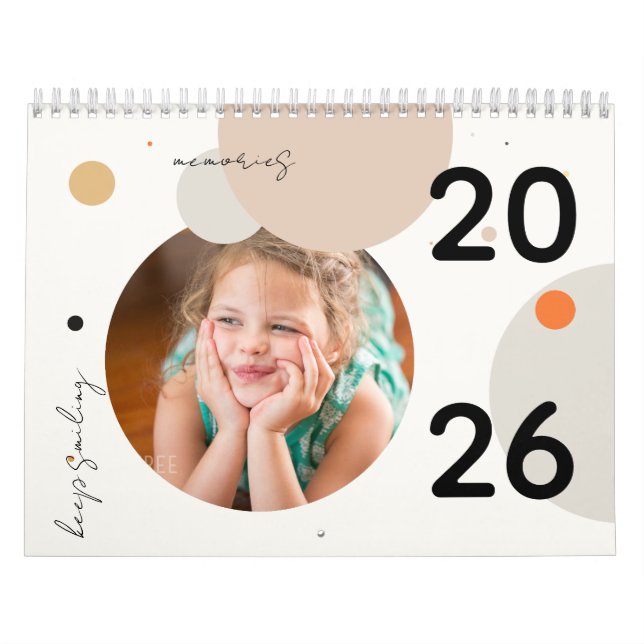 Calendario 2026 Photo Calendar Memories Motivational (Tapa)