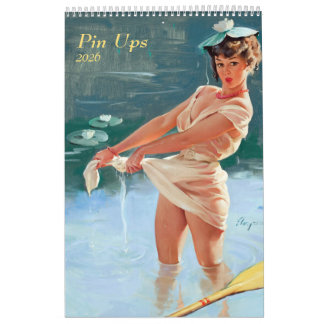Calendario 2026 Pin Up Calendar