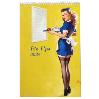 Calendario 2026 Pin Ups Calendar