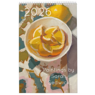 Calendario 2026: Pinturas de Sarah Sedwick