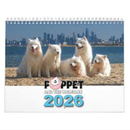 Calendario 2026 Poppet and the Wolfpack