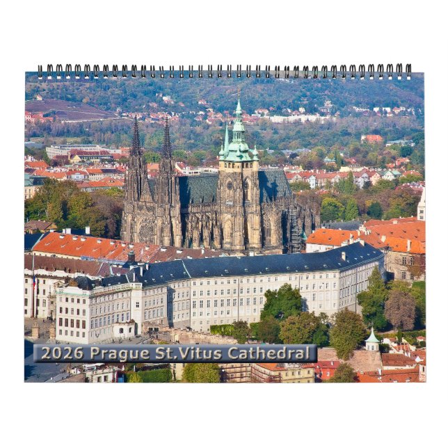 Calendario 2026 Praga - Catedral de San Vito (Tapa)