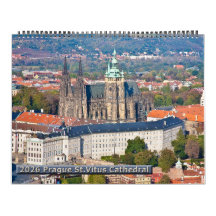 Calendario 2026 Praga - Catedral de San Vito