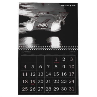 CALENDARIO 2026 RACING CALENDAR
