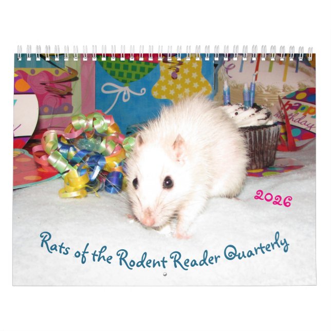 Calendario 2026 RATS del Lector de Roedores B (Tapa)