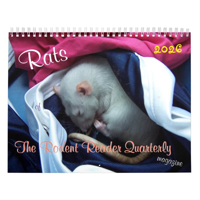 Calendario 2026 Rats of The Rodent Reader Calendar G (Tapa)