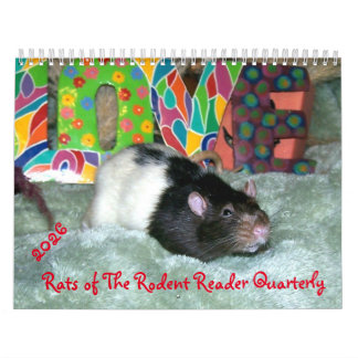 Calendario 2026 RATS of the Rodent Reader Calendar I