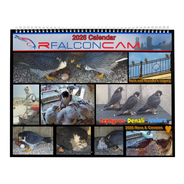 Calendario 2026 Rfalconcam Calendar (Tapa)