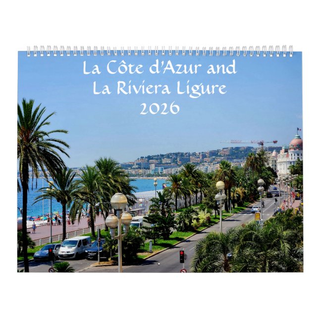 Calendario 2026 Riviera Francesa (Tapa)