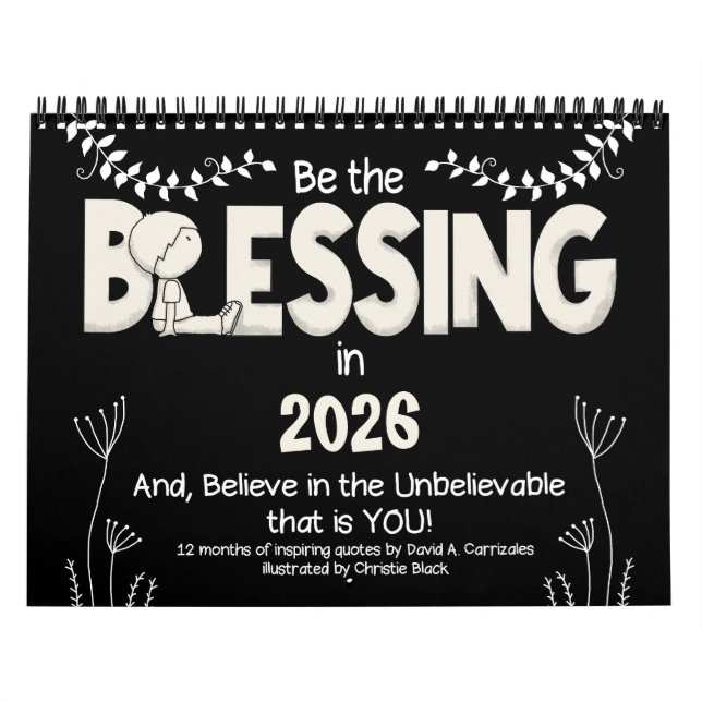 Calendario 2026 Sé la Bendición  (Tapa)