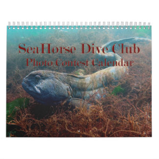 Calendario 2026 SeaHorse Dive Club Photo Contest Calendar