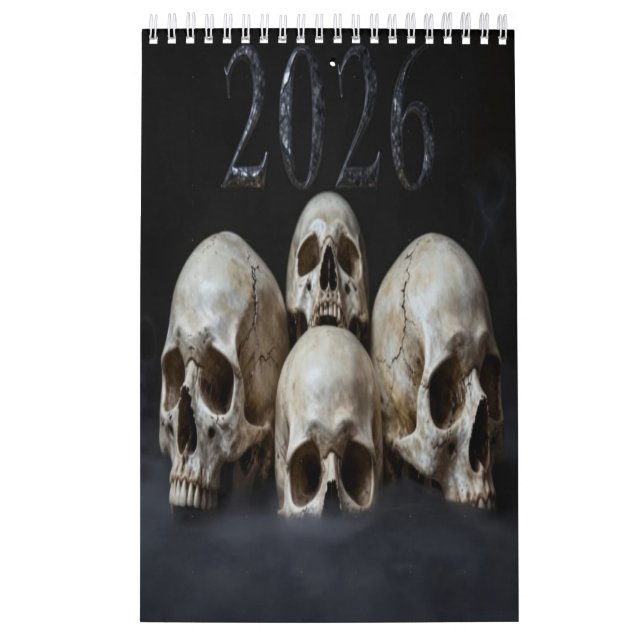 Calendario 2026 Skull Art Calendar (Tapa)
