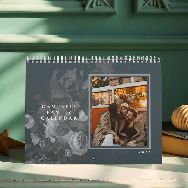 Calendario 2026 Sleek Stylish Floral Artistic Photopop (Subido por el creador)