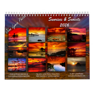 Calendario 2026 Sunrise & Sunsets Calendar