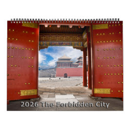 Calendario 2026 The Forbidden City Calendar