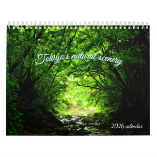 Calendario 2026 Tokyo Natural Scenery Photo Calendar – Mounta