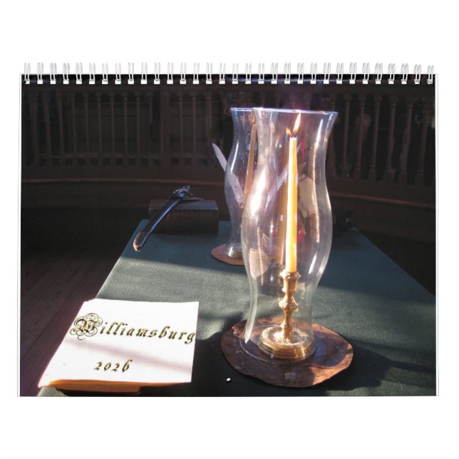 Calendario 2026 Tour Of Williamsburg Calendar (Tapa)