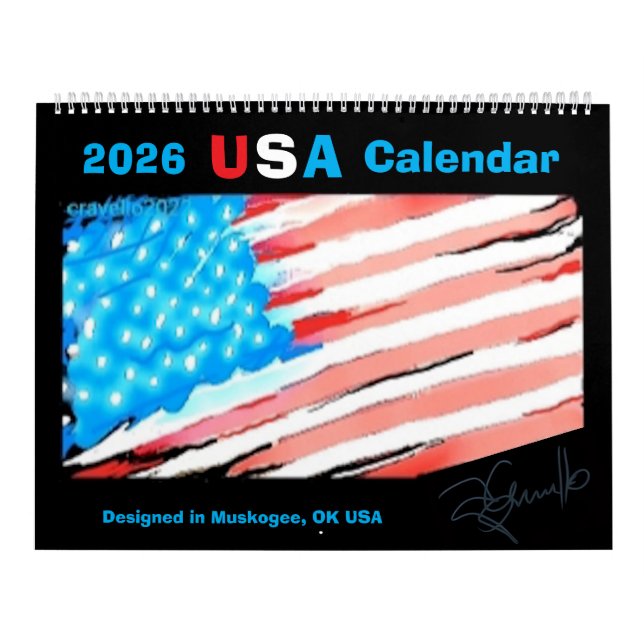 CALENDARIO 2026 USA (Tapa)